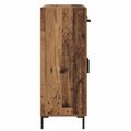 vidaXL Servírovacia skriňa Staré drevo 69,5 x 34 x 90 cm