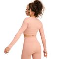 Dámske tričko Hyper Crop-Top Pink - BeastPink, veľkosť XL, veľkosť oblečenia XL
