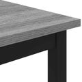 vidaXL Konferenčný stolík Sivý Sonoma 100 x 100 x 45 cm