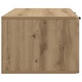 vidaXL Nástenná TV skrinka 98 x 41 x 30 cm Dub artisan