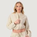 Dámska mikina Zip-Up NEO Almond - GymBeam, veľkosť XS