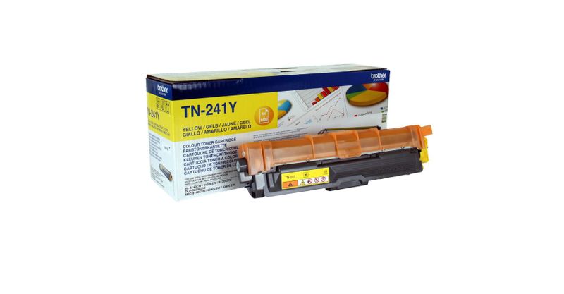 Brother - Originálna tonerová kazeta, TN241Y, žltá