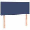vidaXL Boxspring posteľ s matracom modrá 100x200 cm látka