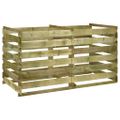 vidaXL Kompostér z latiek, impregnovaná borovica 180x90x90 cm