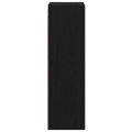 vidaXL Závesná skrinka Čierny dub 30 x 29,5 x 100 cm Kompozitné drevo