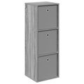 vidaXL Servírovacia skriňa so zásuvkou Sivý Sonoma 35 x 32 x 99,5 cm