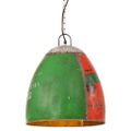vidaXL Industriálna okrúhla závesná lampa 25 W farebná 42 cm E27