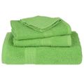 vidaXL Sprchové osušky FROGN 2 ks jablkovo zelené 70x140 cm 360 g/m²