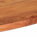 vidaXL Stolová doska 110x40x2,5 cm oválna masívna akácia