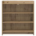 vidaXL Servírovacia skriňa Dub artisan 75 x 36 x 80 cm