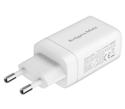 Nabíjačka USB KRUGER &amp; MATZ KM0857 GaN 65W Nabíječka USB KRUGER & MATZ KM0857 GaN 65W