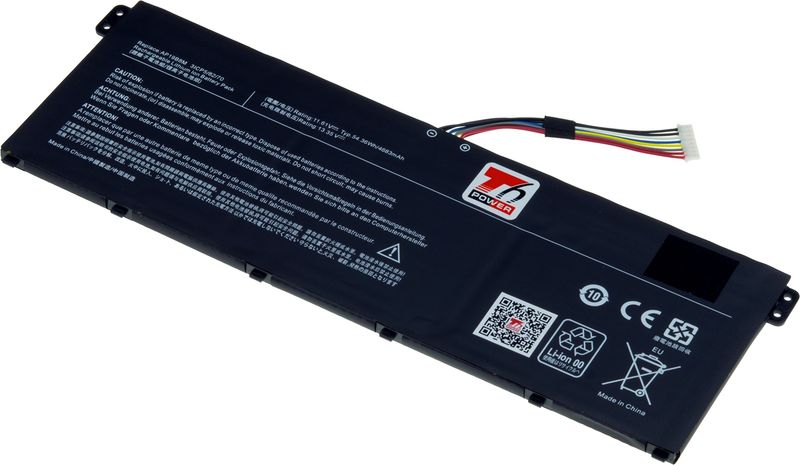 Batéria T6 Power pre Acer TravelMate P214-53, P215-54, X40-53, 4683mAh, 54,3Wh, 3cell, Li-pol