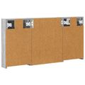 vidaXL Set kabinetov do kúpeľne 3 ks 100 x 10,5 x 50 cm