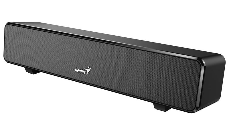 Genius SoundBar 100/Stereo/6W/Černá Reproduktor, soundbar, drátový, 6W, USB, 3,5mm jack, cerný