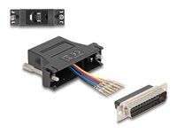 D-Sub 25 pin male to RJ12 female Assembl