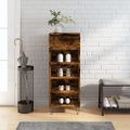 vidaXL Botník dymový dub 40x36x105 cm spracované drevo
