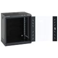 vidaXL 12U Nástenná serverová skriňa 19" IP20 53x40x60 cm