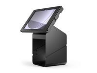 Stojan - kioskový štýl - pre tlačiareň/tablet - uzamykateľný - kovový rám - čierna - veľkosť obrazovky: 10.5" - montážne rozhranie: 100 x 100 mm - pultový, samostatne stojaci - pre Microsoft Surface Pro 8, Pro 8 for Business, Pro 9, Pro 9 for Business