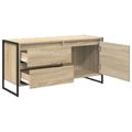 vidaXL TV skrinka 100 x 36 x 49.5 cm Sonoma Kompozitné drevo
