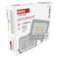 LED reflektor GLARO 20W, biely, IP65, 2000 lm, neutrálna biela