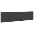 vidaXL Obrubník trávnika 10 ks 25 x 103 cm Čierna