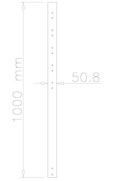 Neomounts FPMA-CP100 / 100 cm predĺženie pre FPMA-C200/C400SILVER/PLASMA-C100 / Šedý tyc, predĺžací, pre držák, nosnosť 50 kg, predĺženie 154 cm, priemer 5 cm, oceľ, šedá