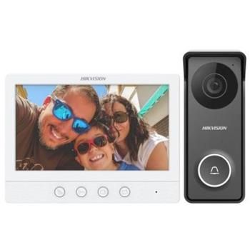 Hikvision súprava videotelefónu, analóg. 4-vodič, bytový monitor + dverová stanica