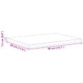 vidaXL Polica na knihy 3 úrovní 4 ks 40 x 30 x 1,5 cm Kompozitné drevo