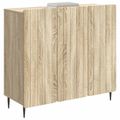vidaXL Servírovacia skriňa Dub sonoma 89 x 34,5 x 82 cm