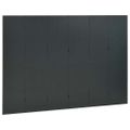 vidaXL Paraván so 6 panelmi, antracitový 240x180 cm oceľ