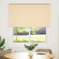 vidaXL roleta Blackout Béžová 140x130cm Šírka látky 136,6 cm Polyester