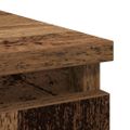 vidaXL Komoda so zásuvkou, staré drevo 71x35x65 cm, kompozitné drevo
