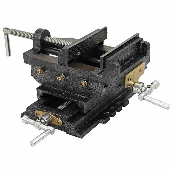 vidaXL Ručne ovládaný posuvný zverák na vŕtanie 150 mm