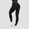 Dámske bezšvové legíny Lift Black - GymBeam, veľkosť L