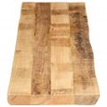 vidaXL Stolová doska živá hrana 180x40x3,8 cm masívny surový mangovník
