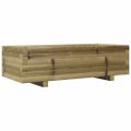 vidaXL Záhradný kvetináč 90x40x26,5 cm impregnovaná borovica
