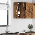 vidaXL Závesná skrinka “Riga” Old Wood 20x29,5x60 cm Engineered Wood