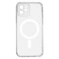 Anti Shock 1,5 mm Mag puzdro pre iPhone 12 6,1" priehľadné s ochranou fotoaparátu