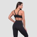 Športová podprsenka String Essence Black - GymBeam, veľkosť XS