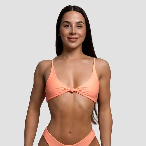 Vrchný diel plaviek CURACAO Peach- GymBeam, veľkosť M, veľkosť oblečenia M