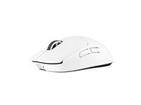 Logitech G PRO X SUPERLIGHT 2C - myš - 5 tlačidiel - bezdrôtová, káblová - 2,4 GHz, USB - biela