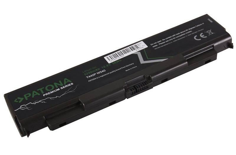 PATONA baterie pro ntb LENOVO L440/T440p 5200mAh Li-Ion 10,8V 45N1145 Premium Baterie, pro notebook, 5200mAh, Li-Ion, 10,8V, pro Lenovo ThinkPad L440, L540, T440p, T540p, W540
