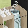vidaXL Golfová skriňa Jednofarebný Sonoma dub 102 x 45 x 85,5 cm
