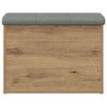 vidaXL Úložná lavica Dub Artisan 62x42x45 cm Konštruktérske drevo