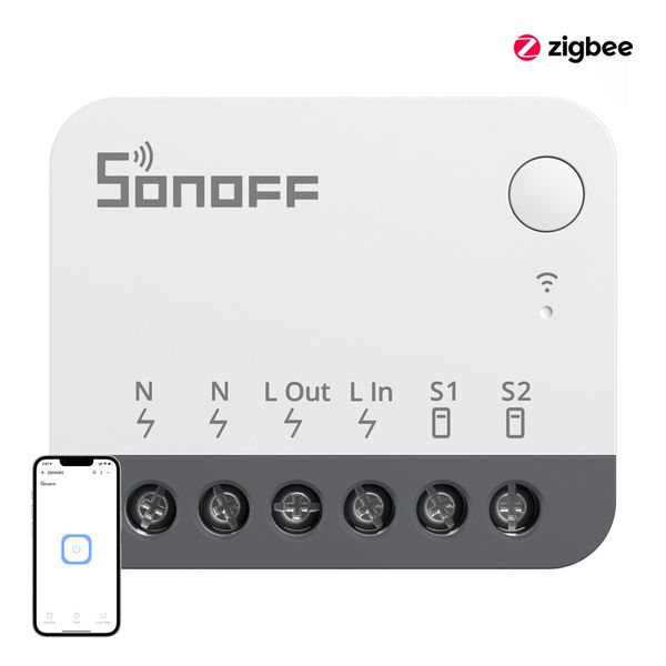 Inteligentný mini spínač ZigBee SONOFF ZBMINIR2