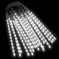 vidaXL Svetlá meteor 20ks 30cm studené biele 480LED vnútorné vonkajšie