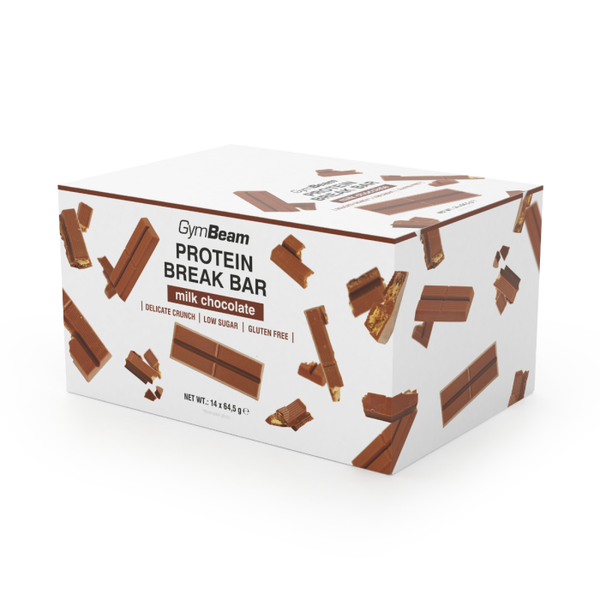 Protein Break Bar 3pack - GymBeam, 14 x 64,5 g