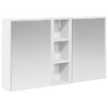 vidaXL Set kabinetov do kúpeľne 3 ks 106 x 16 x 62,5 cm