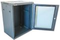XtendLan 15U/600x450, na zeď, jednodílný, rozložený, skleněné dveře, černý Rozvadec, 19", na stenu, jednodílný, rozložený, výška 15U, 600 x 450, sklenené dvere, kourové sklo, nosnost 60kg, cerný