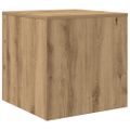 vidaXL Zasúvacie stolíky 3 ks dub artisan kompozitné drevo